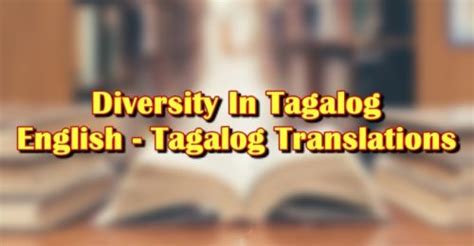 diversifying in tagalog|diversify in Tagalog .